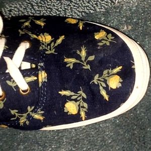 Keds champion lemon tree print sz 10 nwt